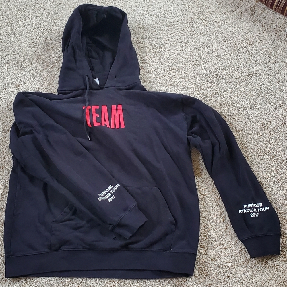 JUSTIN BIEBER - LARGE CONCERT HOODIE